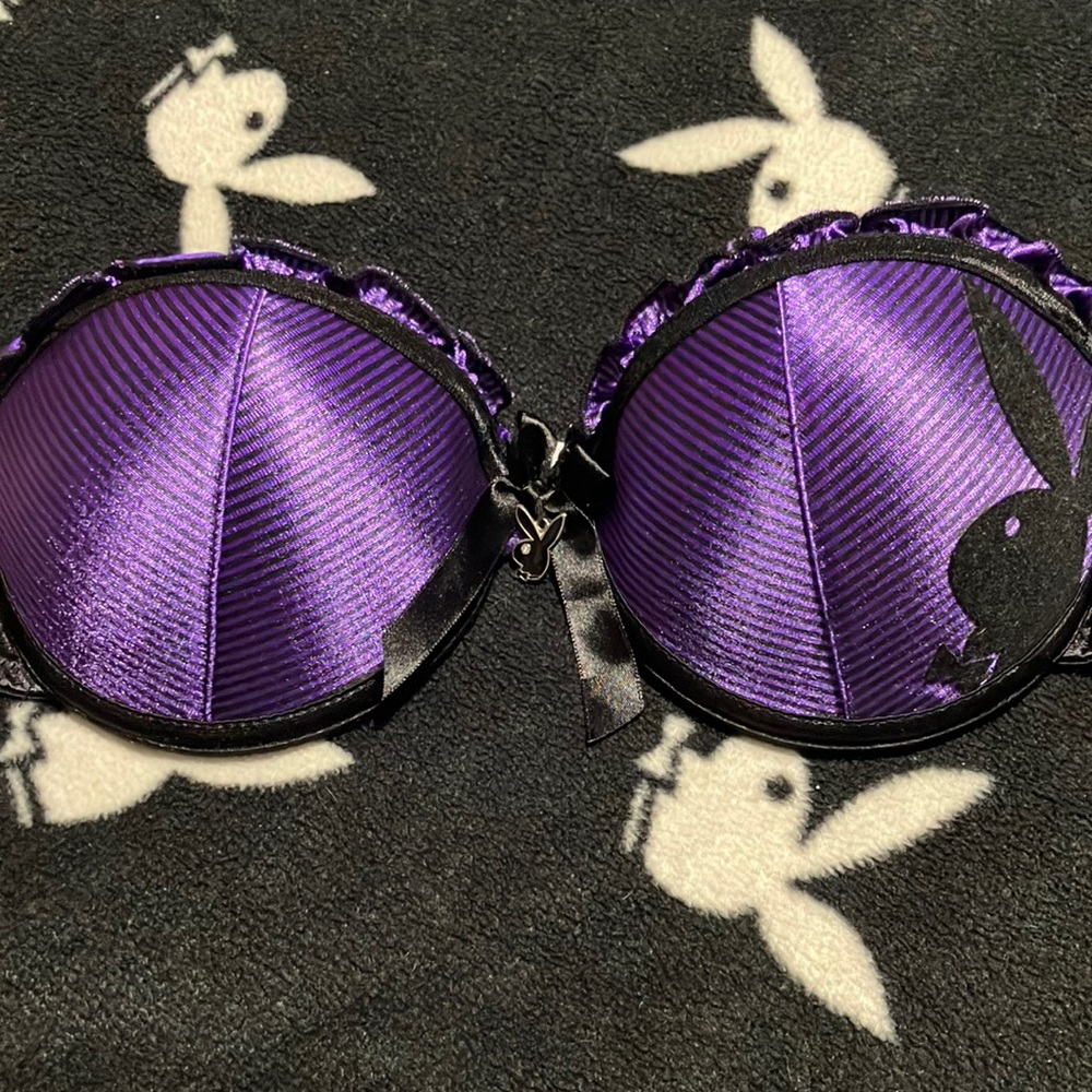 Playboy Satin Strapless Bra